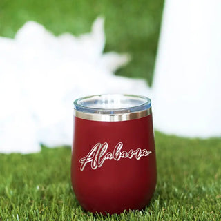 Alabama Script Garnet Tumbler #TWB12-SPTAL-GAR