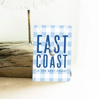 East Coast Keepsake Card #VLJC-1357SV-EC24 - Pendant/Charm Necklace