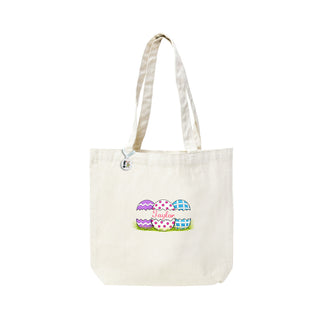 Easter Eggs - Personalized Canvas Tote #HPT2515-EGGS-P - Tote Bag - Kids