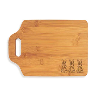 Easter Leopard Peep Cutting Board Bamboo Charcuterie Spring Gift #LCB896-LPRDPE24 - Cutting Board