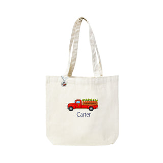 Easter Truck - Personalized Canvas Tote #HPT2515-TRUCK-P - Tote Bag - Kids