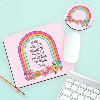 Dolly Rainbow Desk Set #SDESK-NDOLRAIN-RAIN
