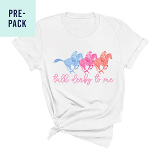 White Talk Derby to Me T-Shirt 9 pc Set #PACK-WHT-DERB24