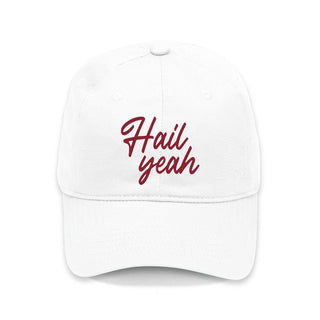 Hail Yeah Mississippi State White Cap #M190VL-WHT-HAIL