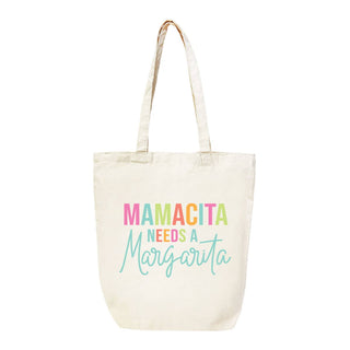 Mamacita Needs a Margarita Canvas Tote #HPT2518-MARG23