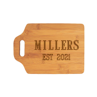 EST. Year Cutting Board-Regular