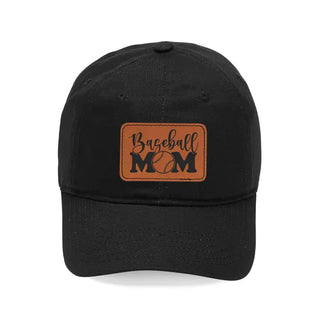 Baseball Mom Patch Cap #L190-P102-BASEMOM