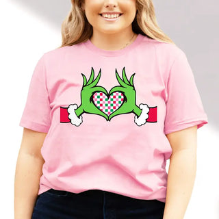 Grinchy Kind of Love T-Shirt #HPTS-LTPKLG-GHEART