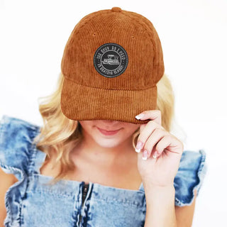 Boating Season Corduroy Cap #L193-BLKC-P302-BS25