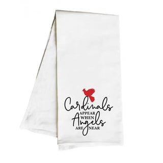 Angels Are Near Cardinal Hand Towel #HPHT-ANG