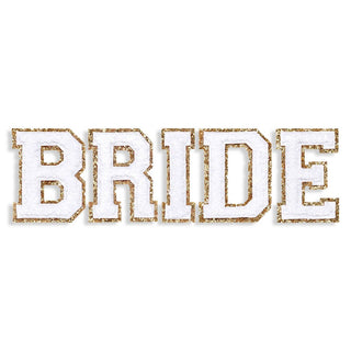Bride Creme Varsity Letter Patches #PPACK-BRIDE