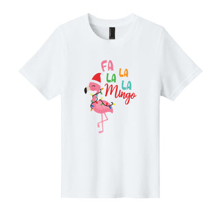 Fa La La La Mingo Christmas Kids Cute T-Shirt Graphic Tee for Boys & Girls #TSY54-FALALA - Shirt - Kids