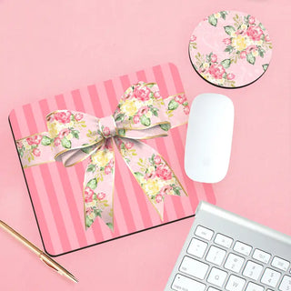 Fancy Floral Bow Desk Set #SDESK-BOW-FANCY - Desk Set