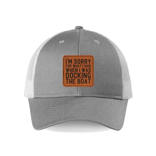 Docking the Boat Patch Snapback #L112-P702-DOCK