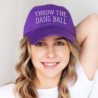 Throw The Dang Ball Cap #M190VL-BALL