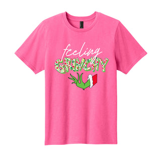Feeling Grinchy Christmas Kids T-Shirt Graphic Tee for Boys & Girls #TSY54-GRINCHY - Shirt - Kids