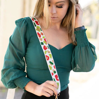 Festive Leopard Beaded Crossbody Strap #MNA107VL-FEST - Bag Strap - Women’s