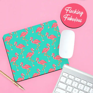 Flocking Fabulous Desk Set #SDESK-TICKLE-FLOCK - Desk Set