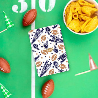 Football Fan Keepsake Card #VLJC-358GD-GARFBF - Pendant/Charm Necklace