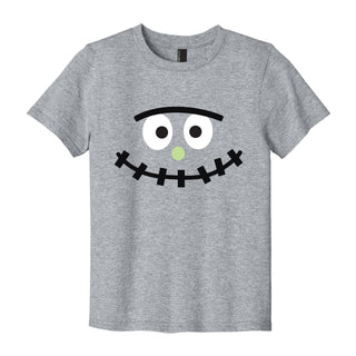 Frankin Face Kids Halloween T Shirt Cute Spooky Tee for Boys Girls #TSY54-FRANK24 - Shirt - Kids
