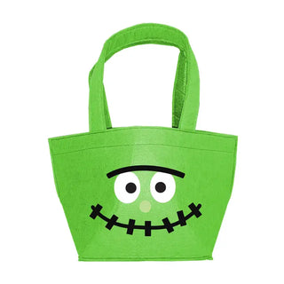 Franky Green Felt Treat Bucket #M959-GRN-FRANK24 - Tote Bag - Kids