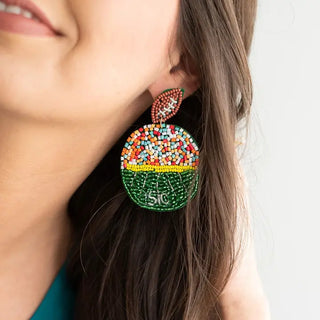 Game Day Earrings #VLJ5286-GAME - Dangle Earrings