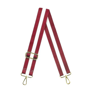 Garnet Stripe Crossbody Strap #MNA109VL-STGAR - Bag Strap - Women’s