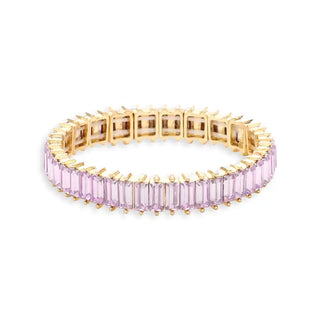 Gatsby Bracelet #VLJB2604 - Lilac - Tennis Bracelet