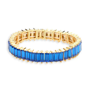 Gatsby Bracelet #VLJB2604 - Royal Blue - Tennis Bracelet