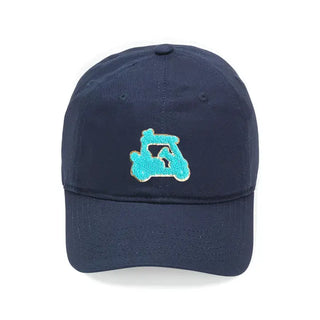 Glitter Golf Cart Patch Hat Women’s Golf Baseball Cap Gift for Her #L190-PGCART - Navy - Baseball Cap - Women’s