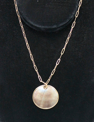 Gold Nora Necklace #EN915-GD-NORA