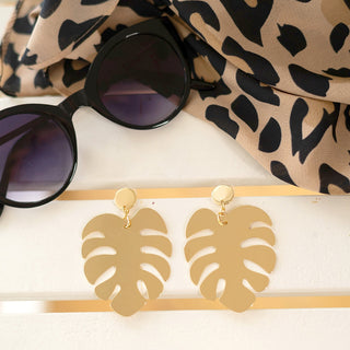 Gold Palm Bay Earrings
