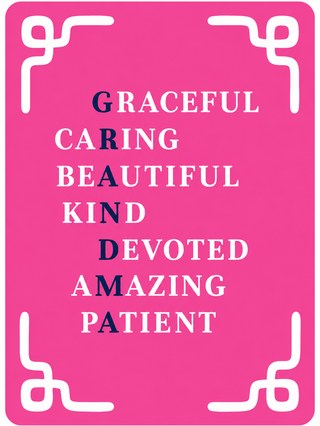 Grandma Keepsake Magnetic Card #HPM-GRAND