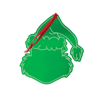 Green Mirror Acrylic Grinch Ornament #ACOR-GRINCH-MRGRN - Ornament