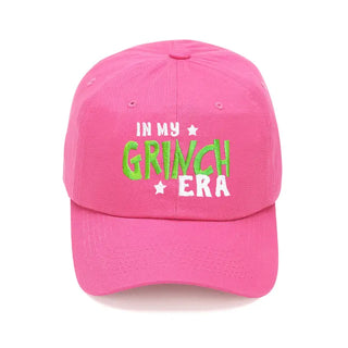 Grinch Era Embroidered Hat Funny Holiday Cap for Women #M190VL-GERA - Baseball Cap - Women’s