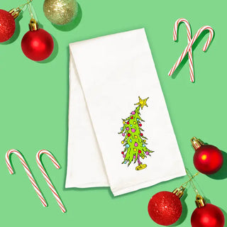 Grinchy Tree Hand Towel #HPHT-HTGTREE - Hand Towel