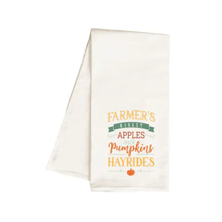 Hayrides Hand Towel #HPHT-HRIDE - Tea Towel