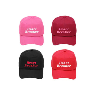 Heart Breaker Embroidered Hat Valentine’s Baseball Cap for Women #M190VL-BRK - Baseball Cap - Women’s