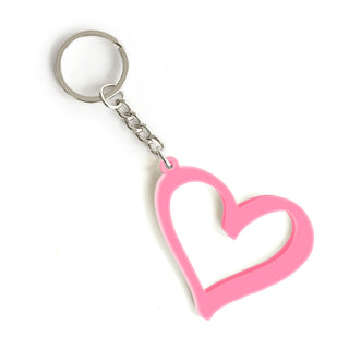 Heart Keychain #ACK-HEART-GRACE - Bubblegum Pink - Keychain - Women’s