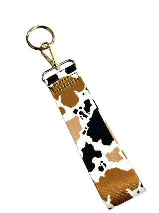Herd That Cow Keychain Wristlet Strap #MNA106VL-COW23 - Bag Strap - Women’s