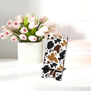 Herd That Cow Print Phone Stand #SPS-COW23 - Phone/Tablet Stand