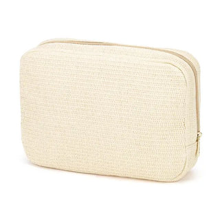 Hilton Cosmetic Case - Blank #M233VL-NAT - Makeup/Cosmetic Bag