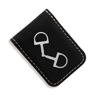 Horse Bit Money Clip #LMMC662-BROWN-HB - Black - Money Clip - Unisex