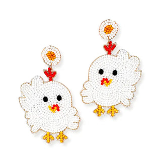 Hot Chicks Earrings #VLJ5091-CHICK - Dangle Earrings