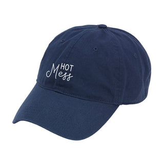 Navy Hot Mess Cap