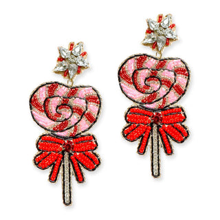 I’m a Sucker For You Earrings #VLJE6724-SHEART - Dangle Earrings