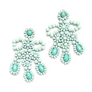 Seafoam Daisey Earrings