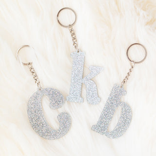 Inner Sparkle Single Initial Acrylic Keychain Pre-Pack