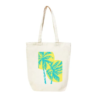 Islands in the Sun Large Canvas Tote Tropical Beach Travel Shoulder Bag #ISLANDSUN - Tote Bag - Women’s