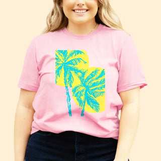 Islands in the Sun T Shirt Tropical Beach Vacation Graphic Tee #HPTS-LTPK-ISLAND - Screen Printed T-Shirt - Women’s